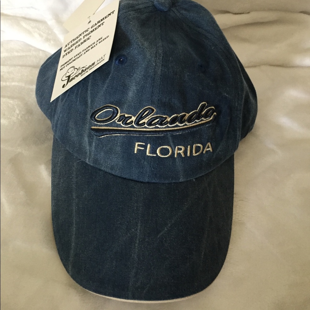 “Orlando Florida”Jean hat - Picture 1 of 4